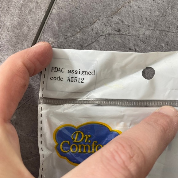 Dr Comfort Heat Moldable Inserts Multi Density Cloud Contour Tech Women 7 8.5 - Picture 2 of 12